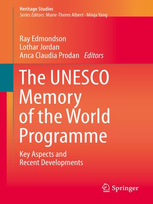 cover image of The UNESCO Memory of the World Programme